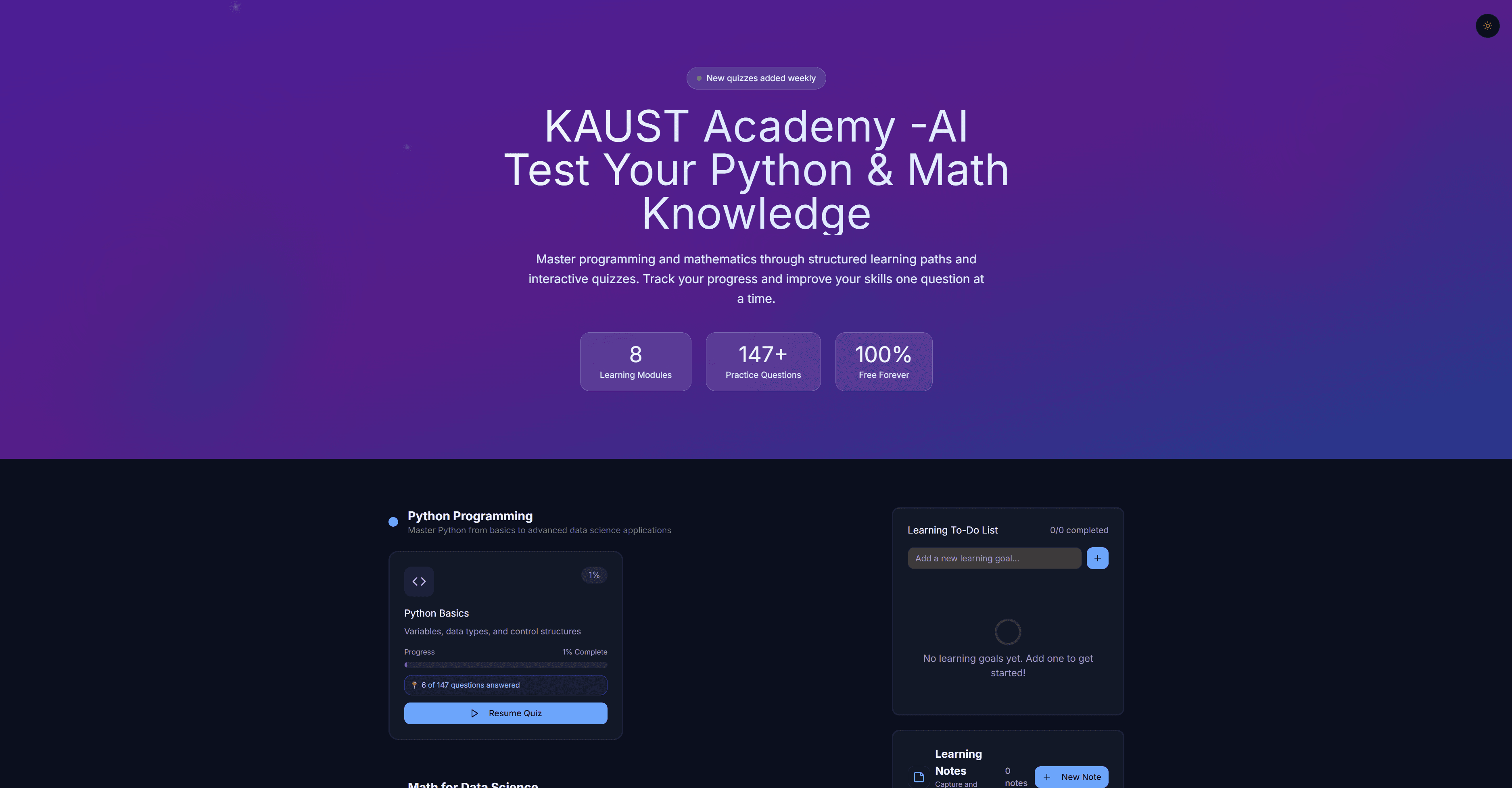 KAUST Academy AI